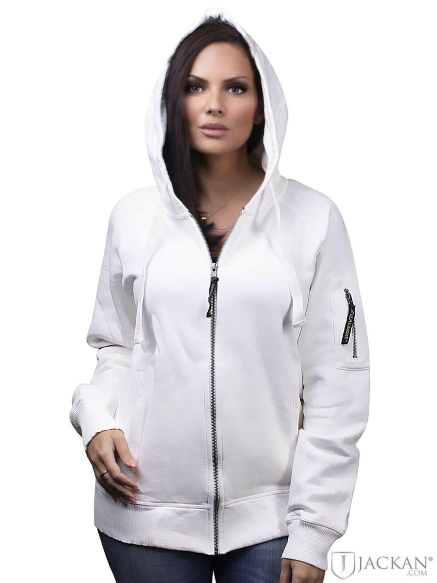 Hood Jacket i vitt från Acqua Limone | Jackan.com