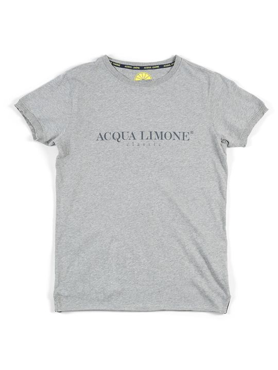 Classic T-shirt i Ljusgrå från Acqua Limone | Jackan.com