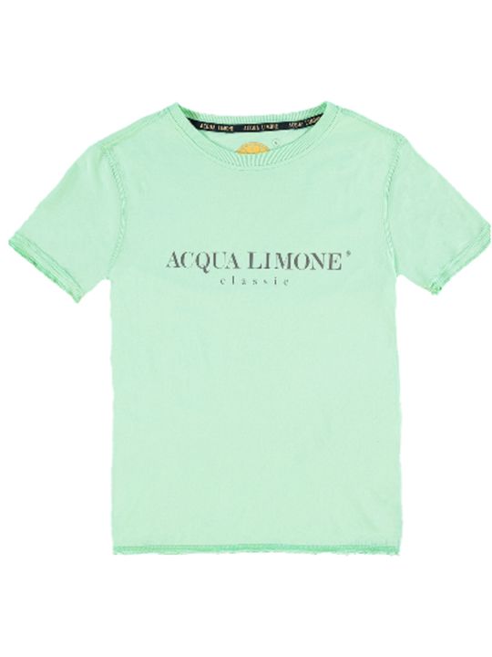  Classic T-shirt in Hellgrün von Acqua Limone | Jackan.de