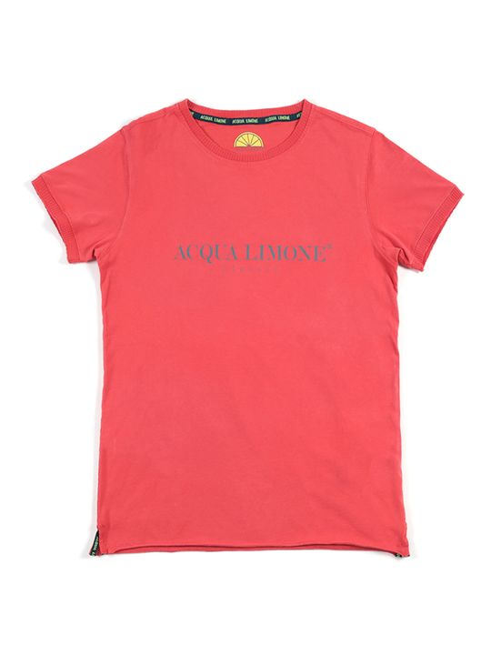  Classic T-shirt in Rot von Acqua Limone | Jackan.de