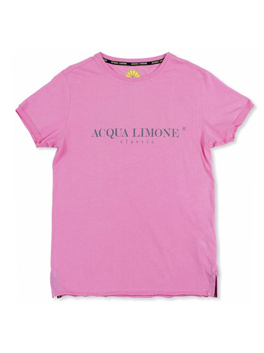 Classic T-shirt i Rosa från Acqua Limone | Jackan.com