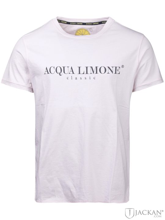 Classic T-shirt in pale-pink von Acqua Limone | Jackan.de