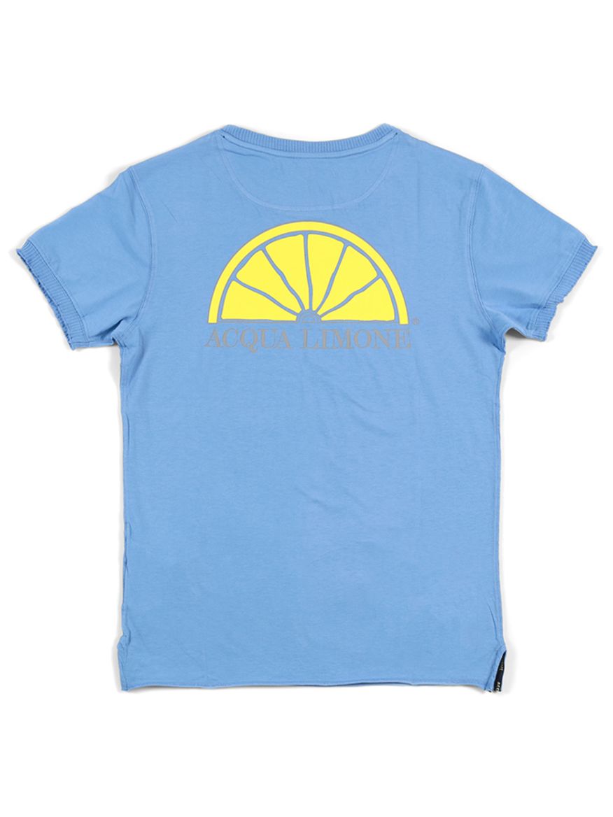 Classic T-shirt i Blå från Acqua Limone | Jackan.com