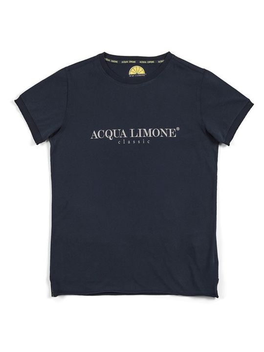 Classic T-shirt i blå från Acqua Limone | Jackan.com