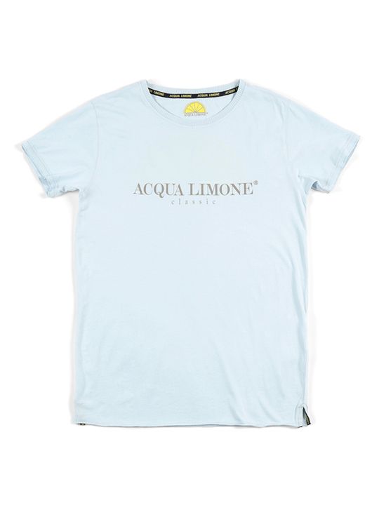 Classic T-shirt i Ljusblå från Acqua Limone | Jackan.com