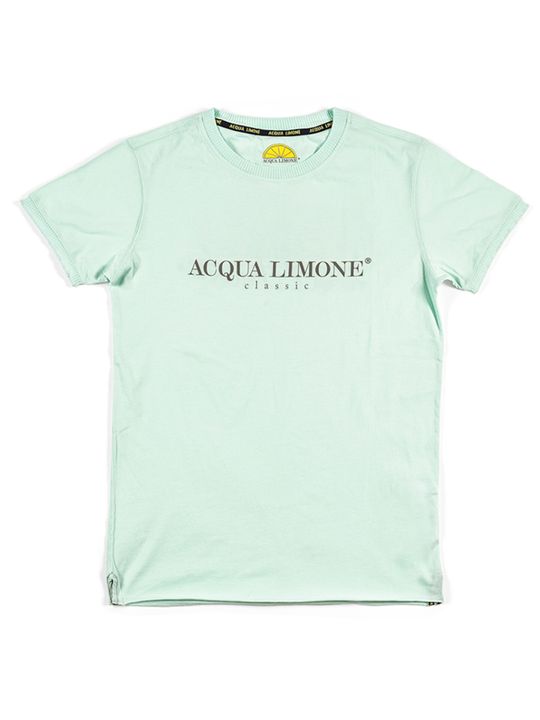 Classic T-shirt i Ljusgrön från Acqua Limone | Jackan.com