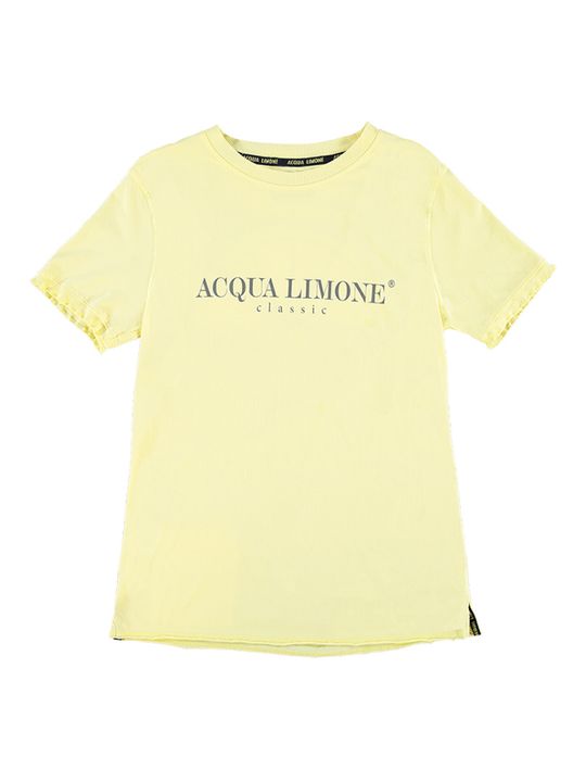 Classic T-shirt i Gul från Acqua Limone | Jackan.com