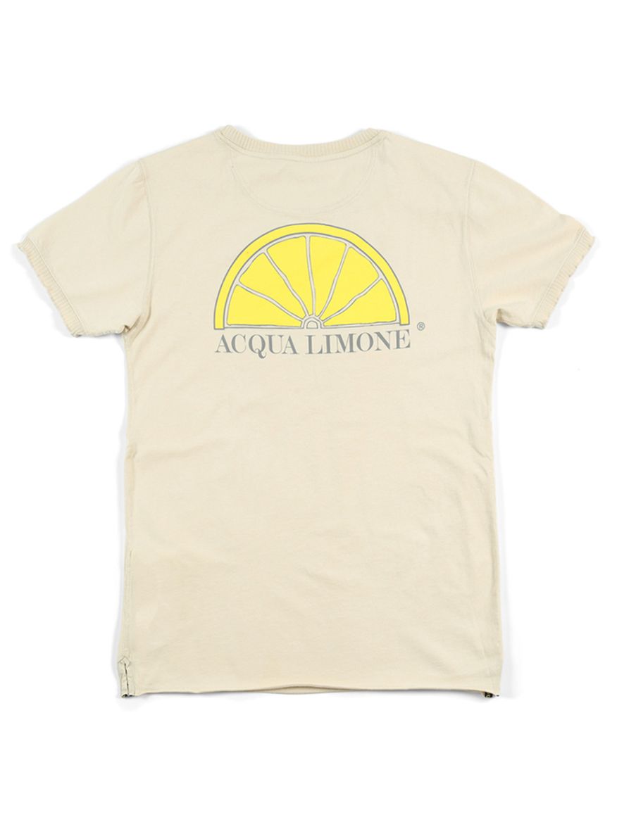 Classic T-shirt i Beige från Acqua Limone | Jackan.com