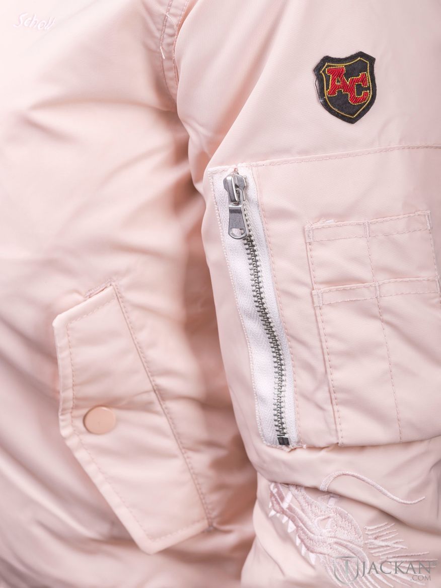 SC Jacket AC Dragon Woman i rosa från Schott | Jackan.com