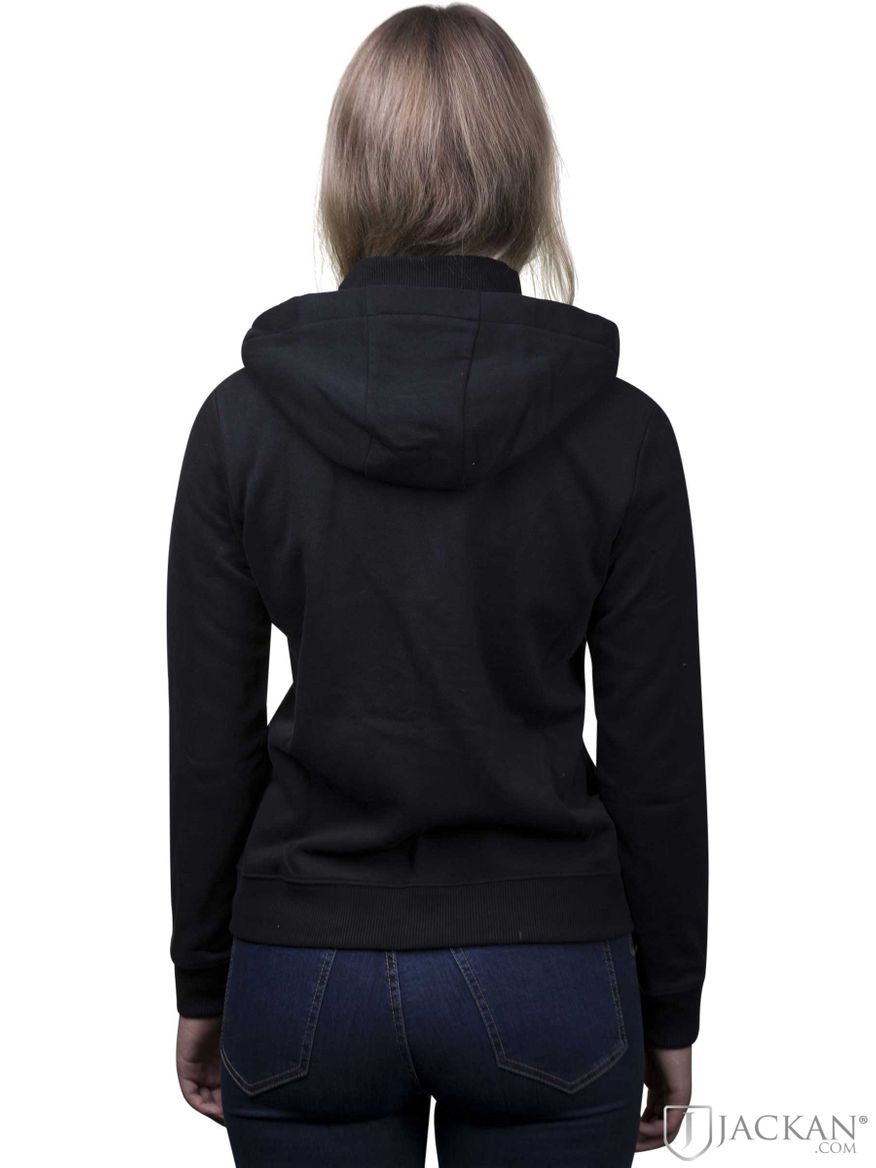 Ladies Zip Hoodie in schwarz von Colmar | Jackan.com