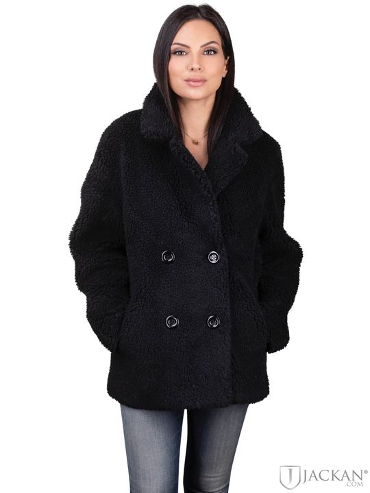 Fiona Short Coat Without Fur (Svart)