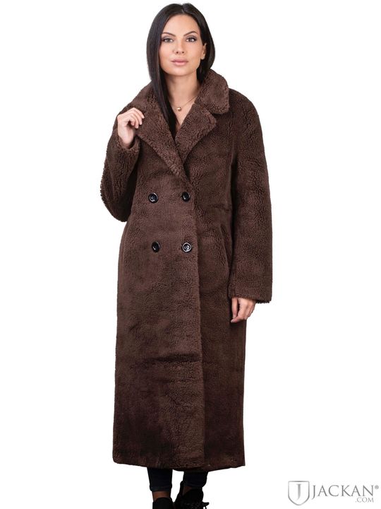Fiona Long Coat Without Fur (Brun)