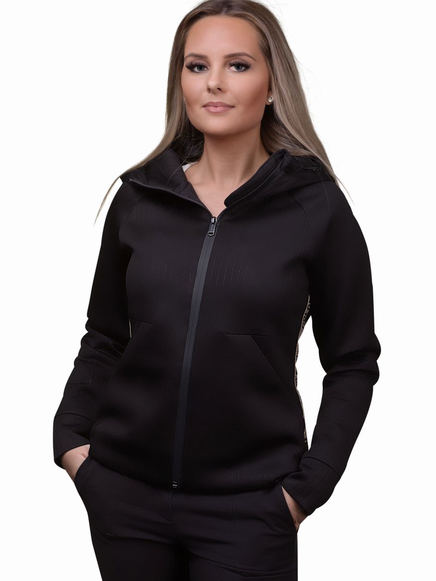 Ufita hooded jacket i svart från Goldbergh | Jackan.com
