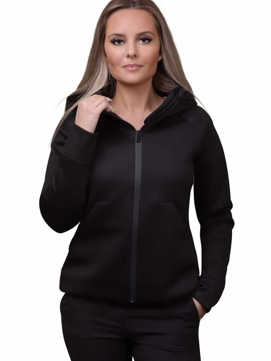 Ufita hooded jacket in schwarz von Goldbergh | Jackan.com