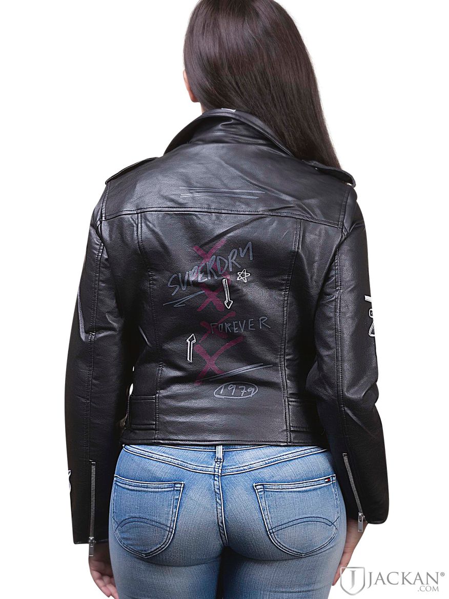 Riot Biker in schwarz von SuperDry | Jackan.com