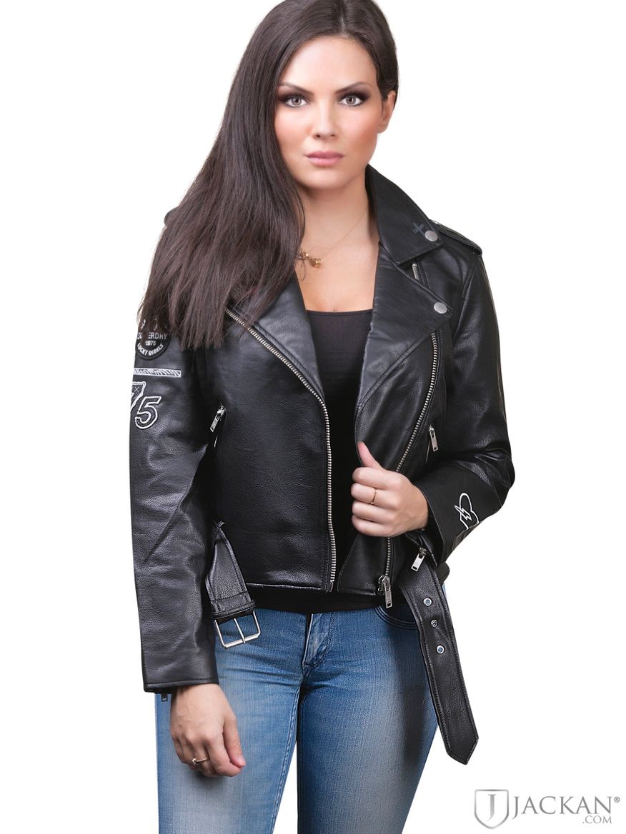 Riot Biker in schwarz von SuperDry | Jackan.com