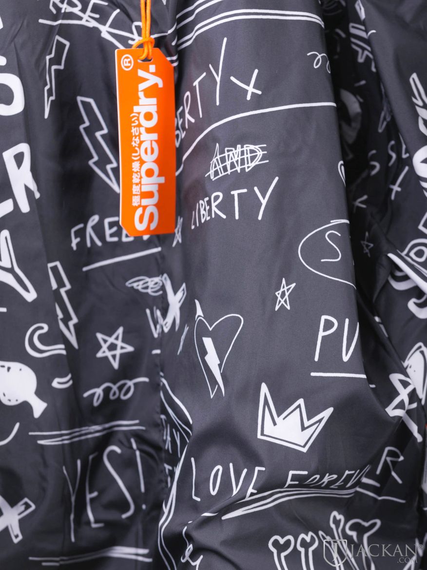 Riot Biker i svart från SuperDry | Jackan.com