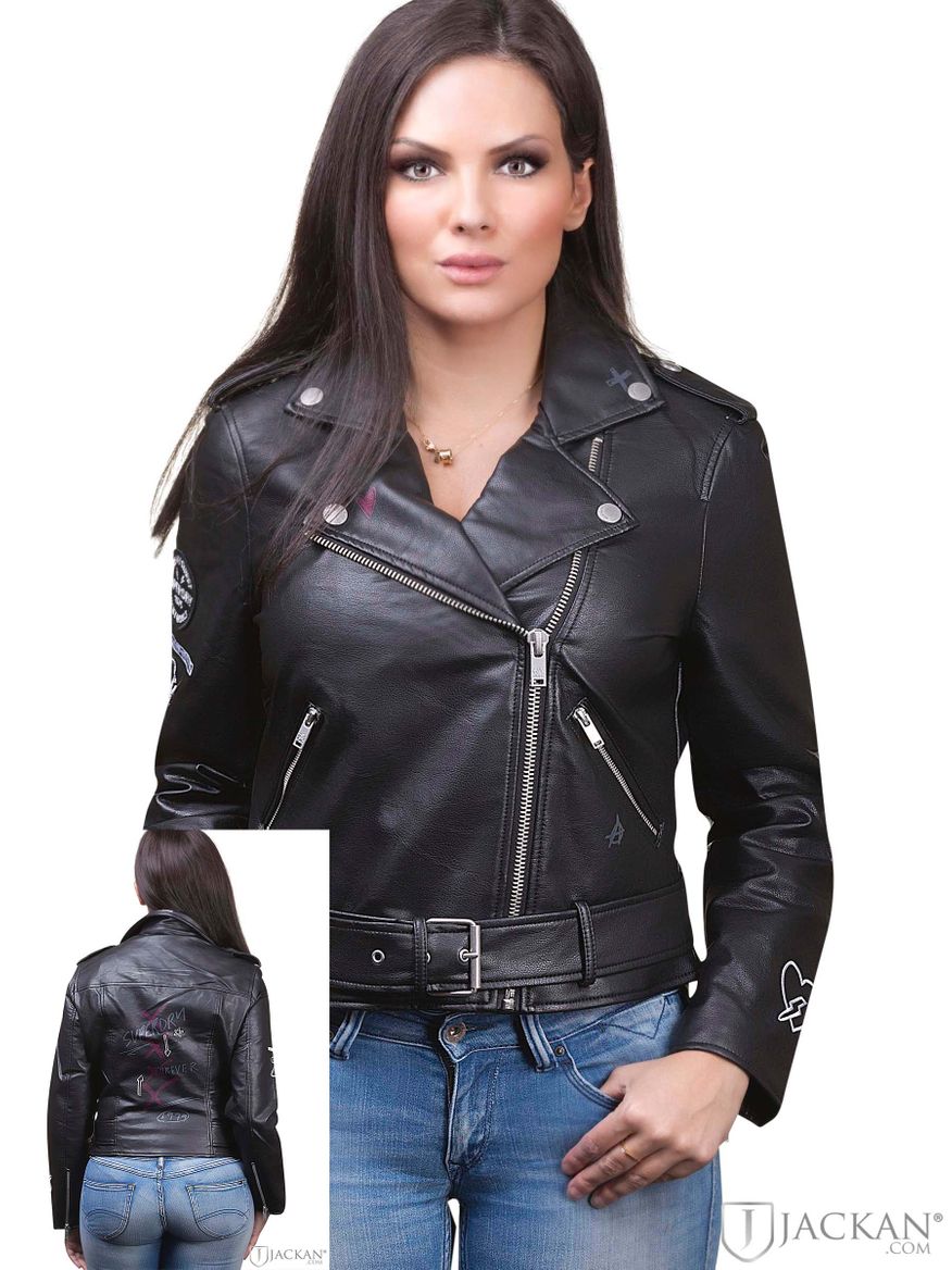 Riot Biker in schwarz von SuperDry | Jackan.com