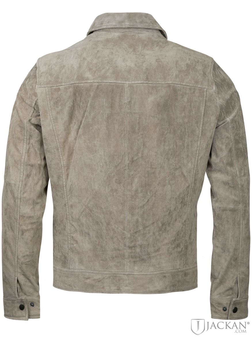 Ben Suede Shirt jacket in khaki von Jofama | Jackan.com