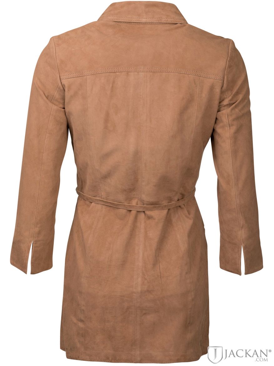 Jane Suede Shirt Dress Jacke in braun von Jofama | Jackan.com