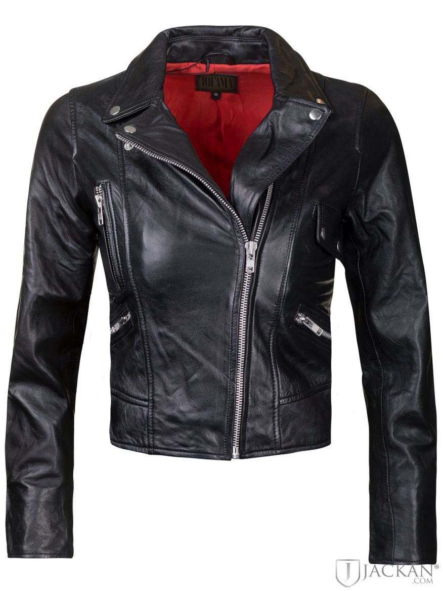 Kaley Leather Biker i svart från Jofama | Jackan.com