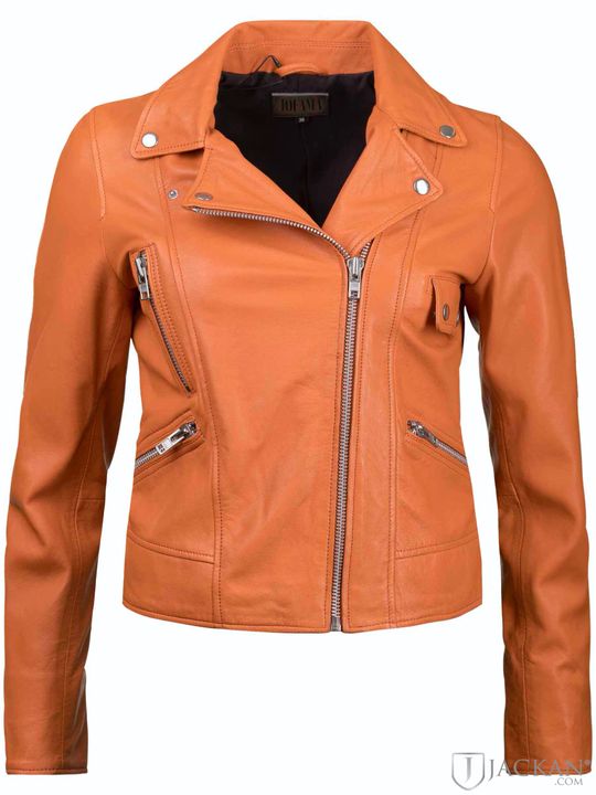 Kaley Leather Biker (Orange)