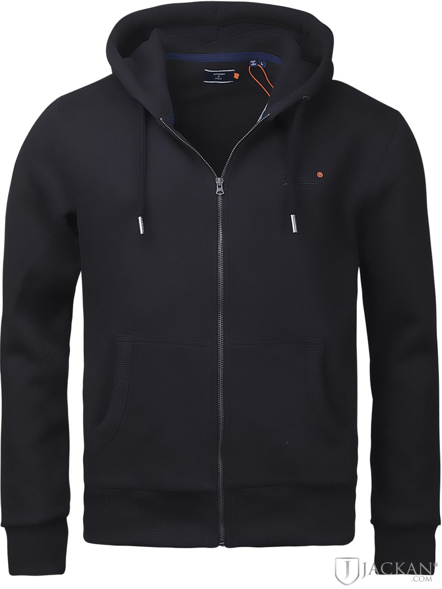 OL Classic Ziphood NS i svart från Superdry | Jackan.com