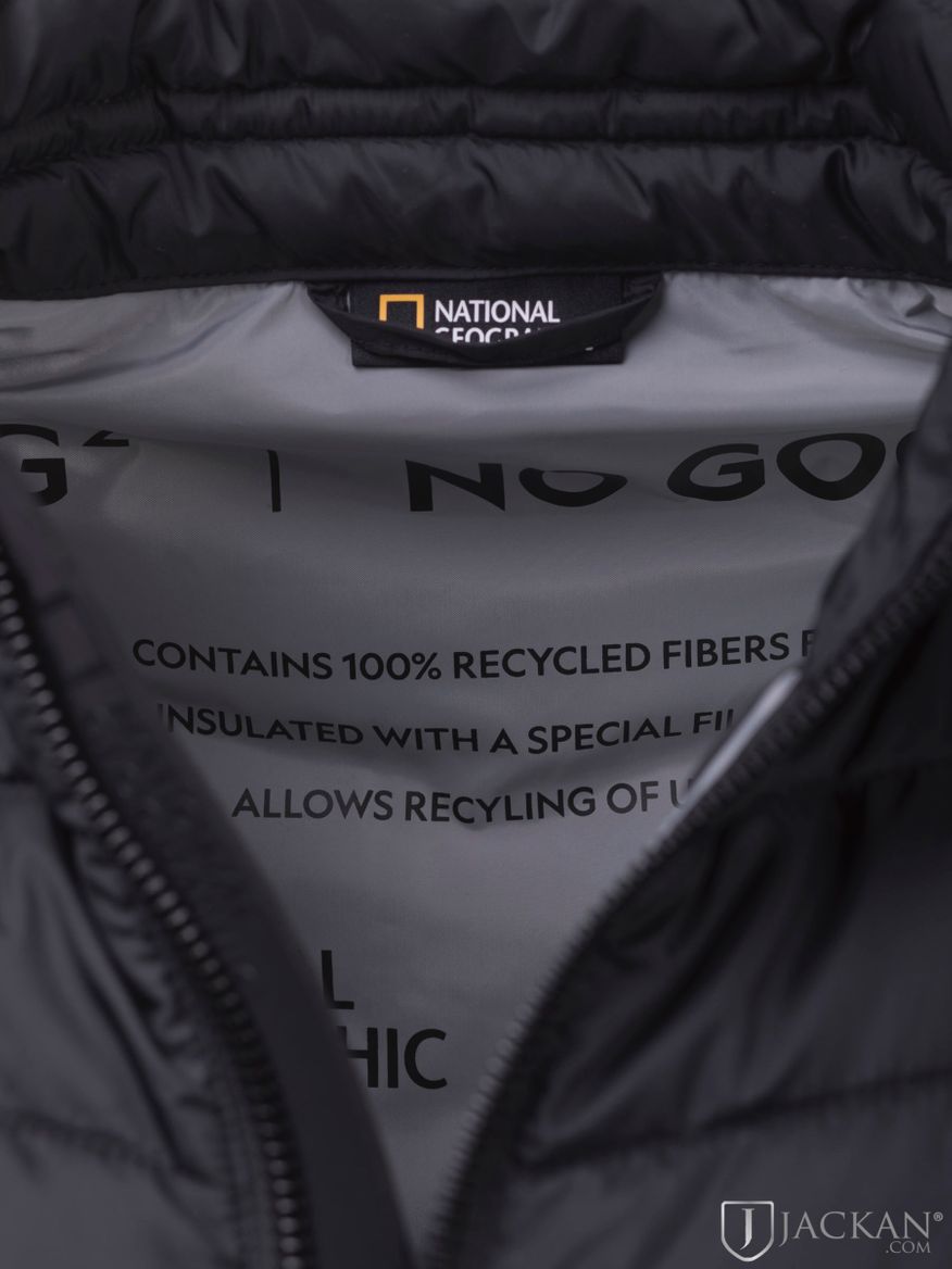 Puffer Jacket schwarz von National Geographic | Jackan.com
