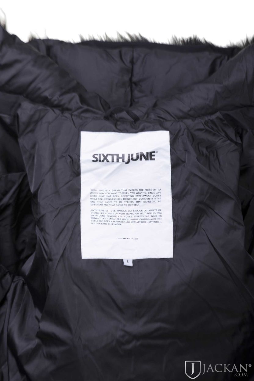 Parka in schwarz von Sixth June | Jackan.com
