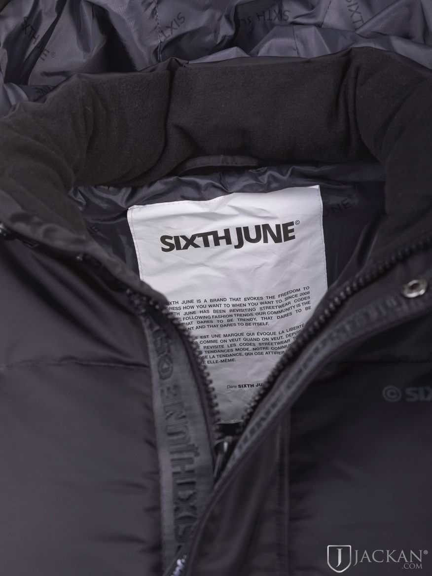 Mid Downjacket in schwarz von Sixth June | Jackan.com
