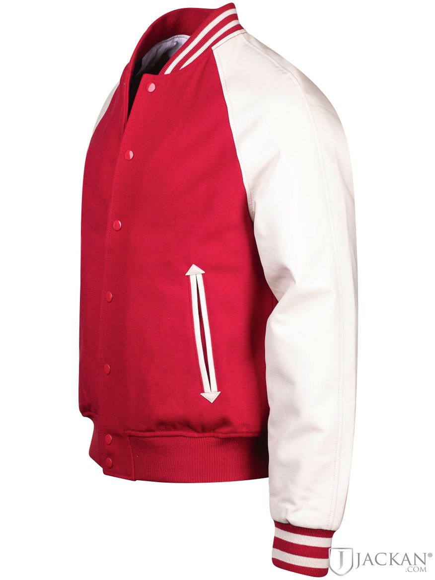 College Varsity Bomber Jacket i röd från Superdry | Jackan.com