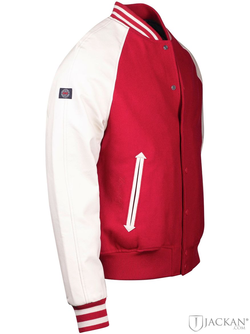 College Varsity Bomber Jacket i röd från Superdry | Jackan.com