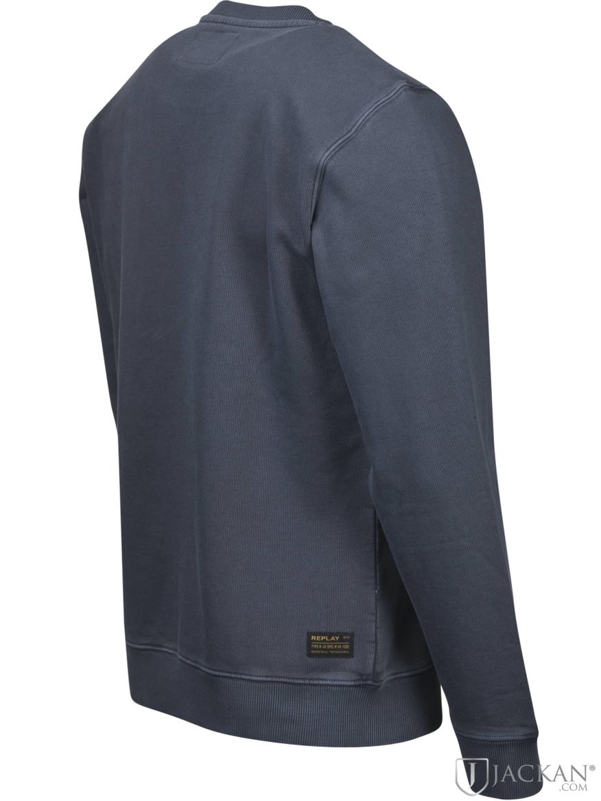 Sweatshirt in graublau von Replay | Jackan.com