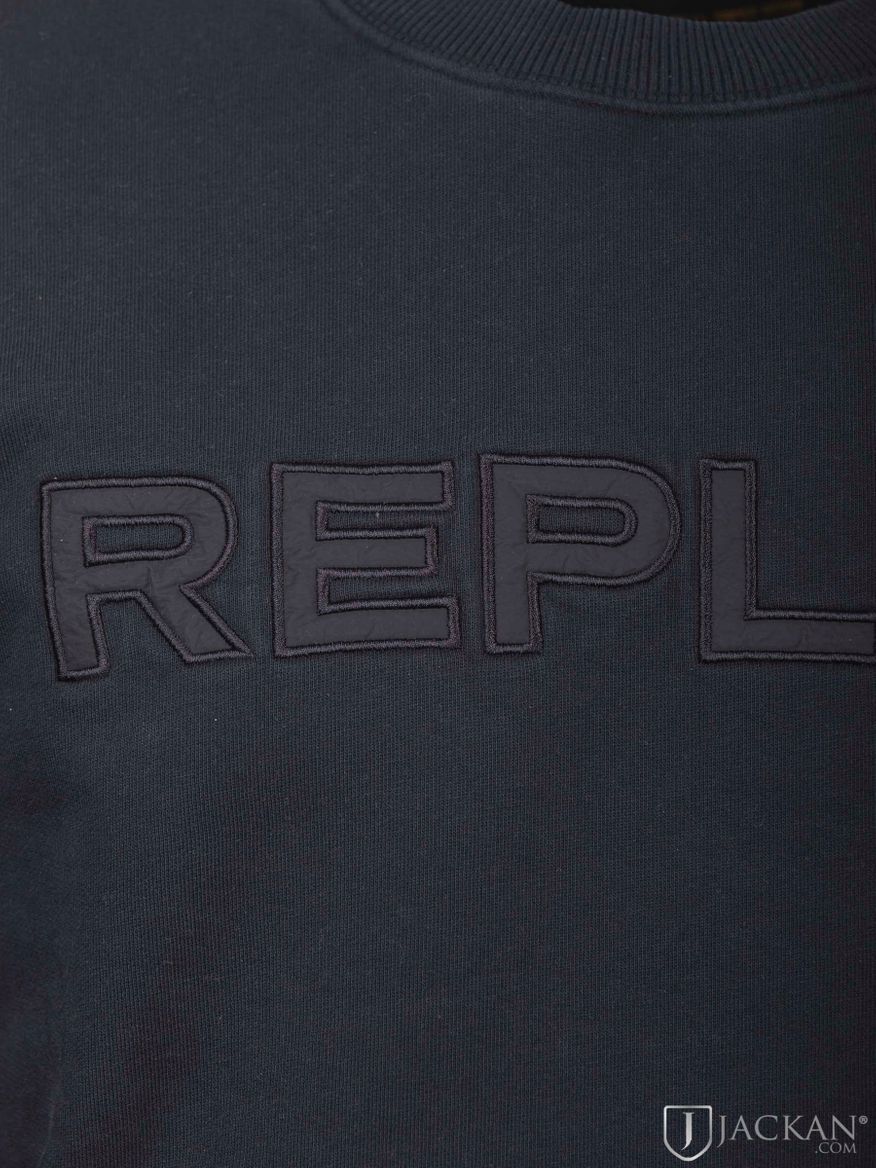 Sweatshirt i svart från Replay | Jackan.com