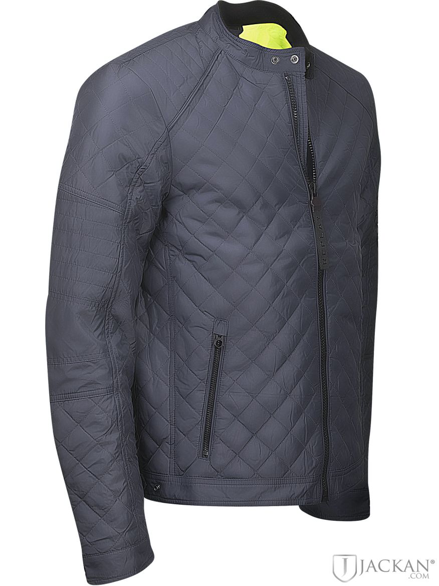 Jacket Recycled Poly Twill in grau-blau von Replay | Jackan.com