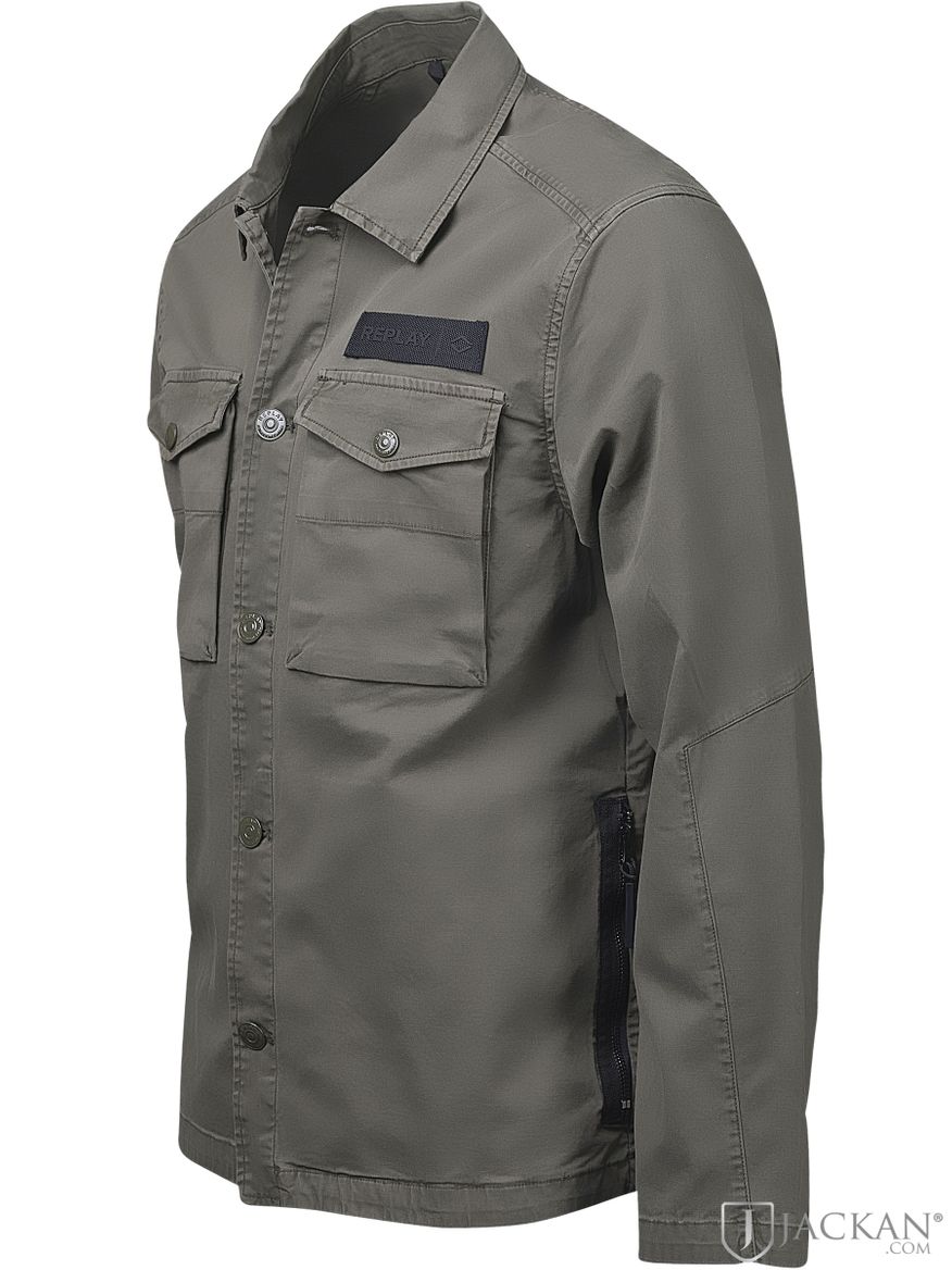 Replay mens jacket i grönt från Replay | Jackan.com