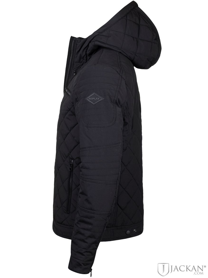 Milano Jacket in schwarz von Replay | Jackan.com