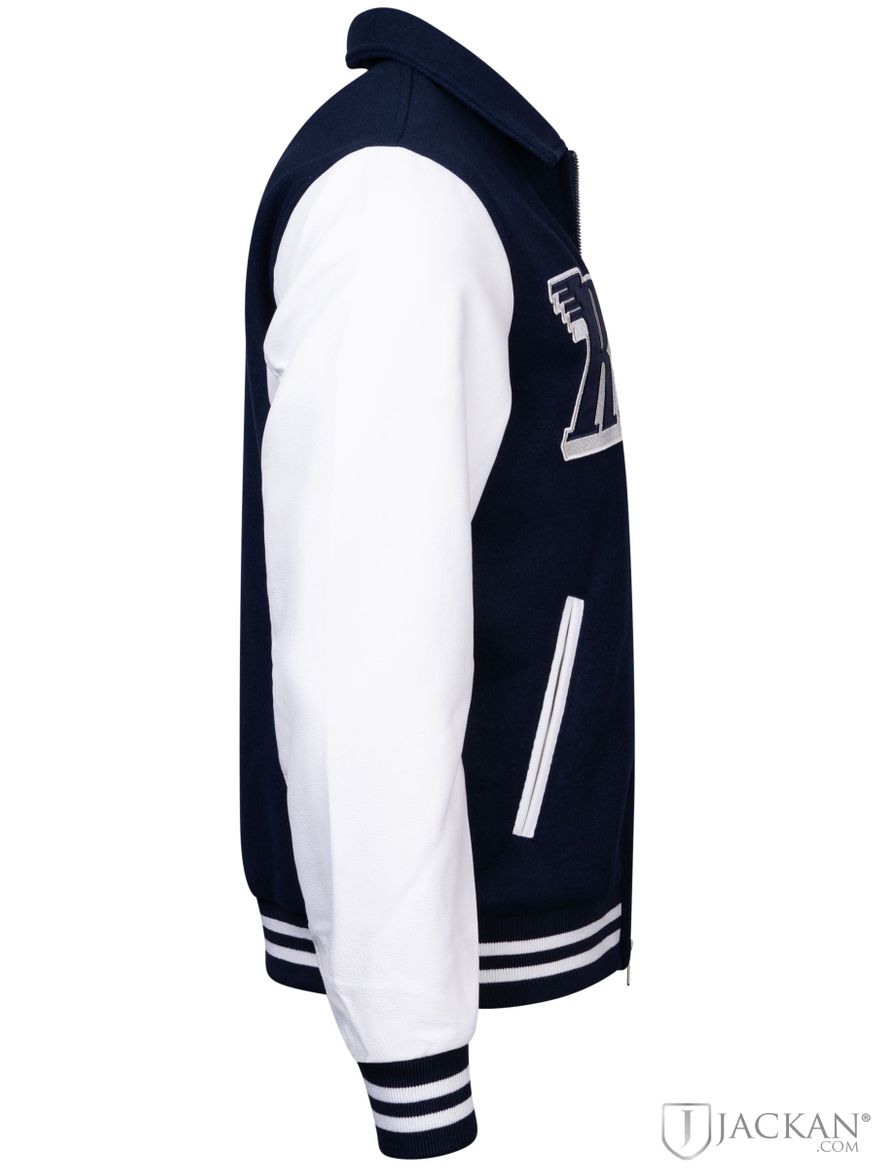 Varsity Woolen Melton in Blau von Replay| Jackan.com