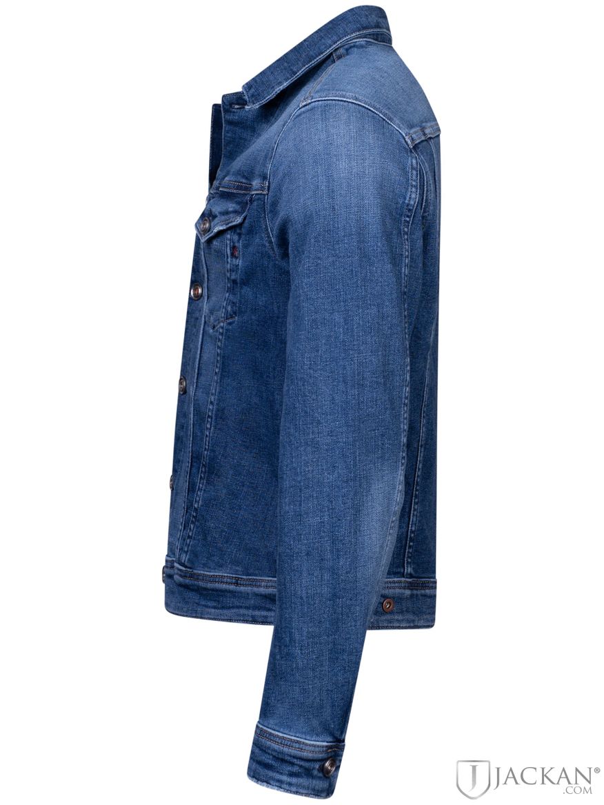 Marcell Stretch Denim jeansjacka i blått från Replay| Jackan.com