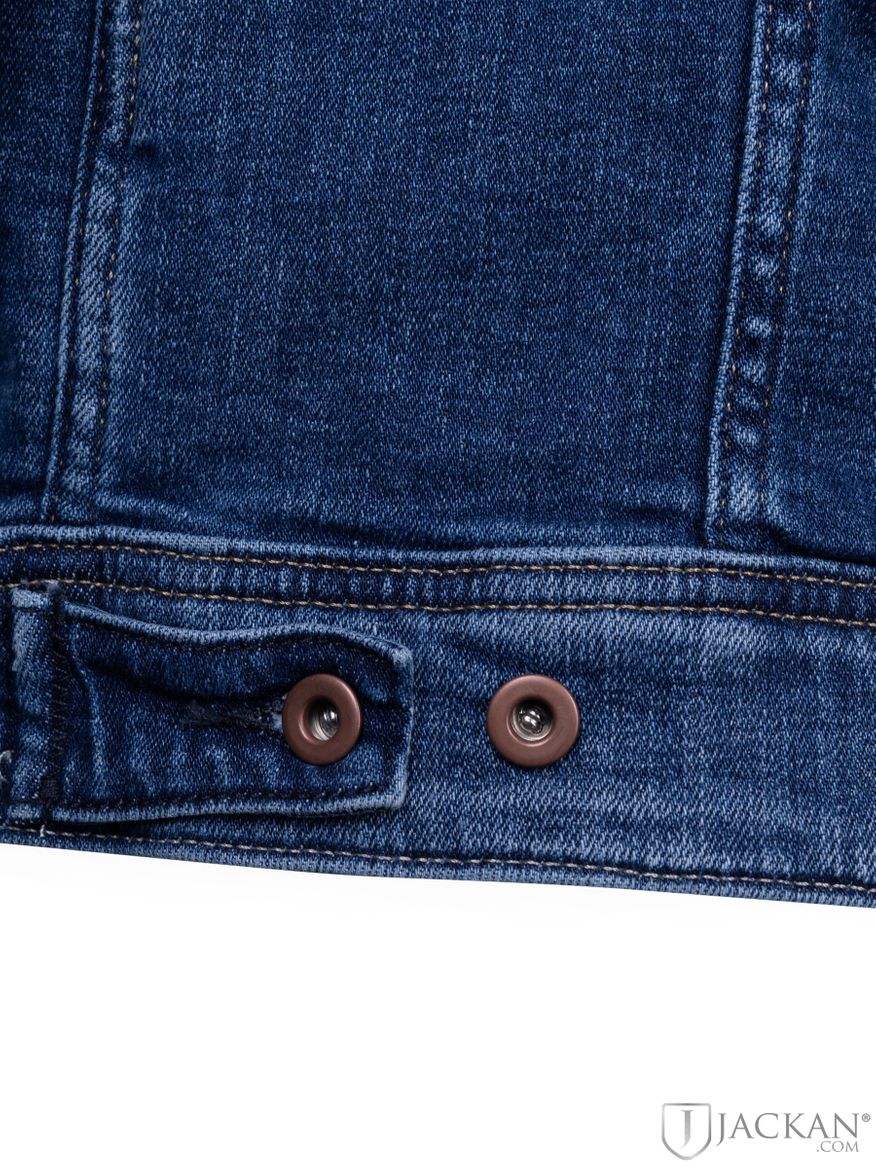 Marcell Stretch Denim Jeansjacke in Blau von Replay| Jackan.com 