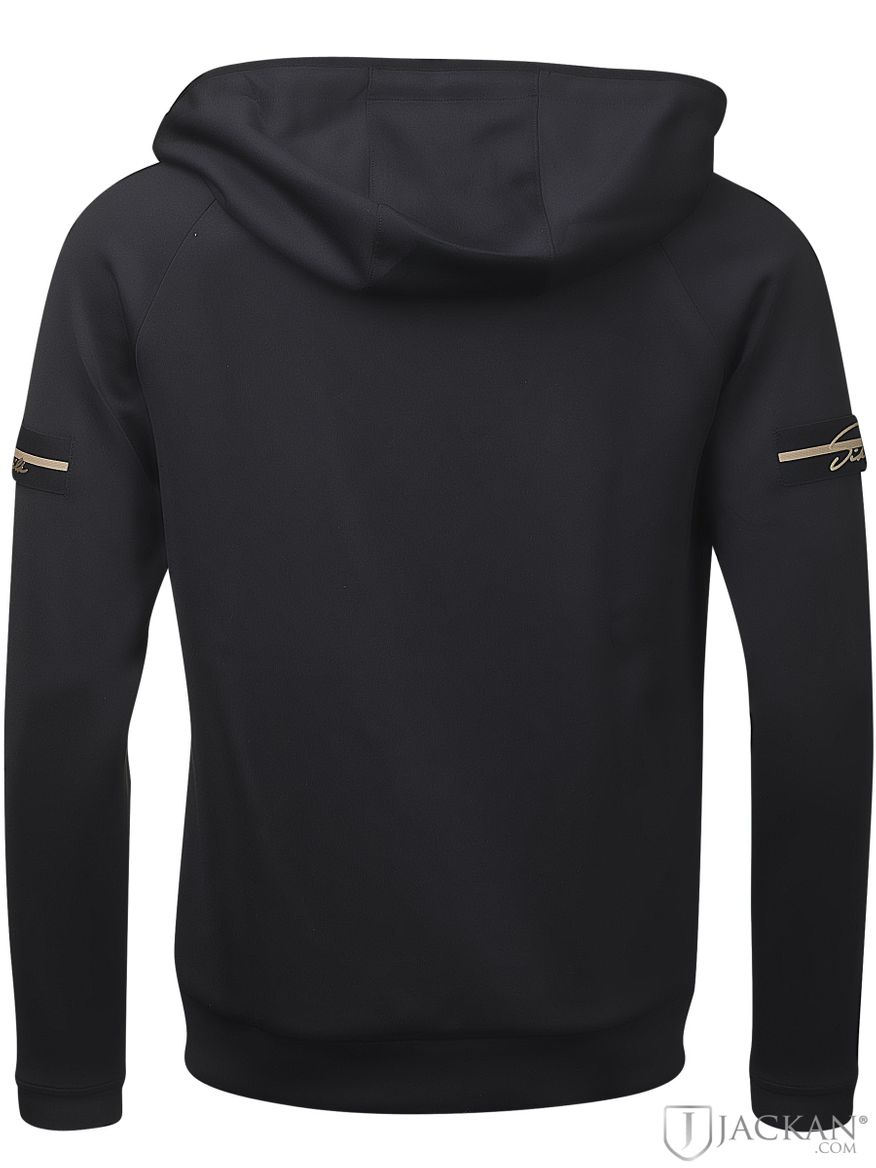 Element muscle hoodie i svart från Siksilk| Jackan.com