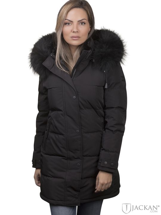 Arosa Winter Real Fur i svart/svart från Cecion | Jackan.com