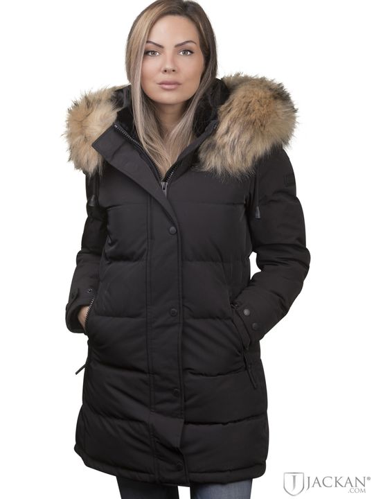 Arosa Winter Fake Fur (Schwarz/Natur)