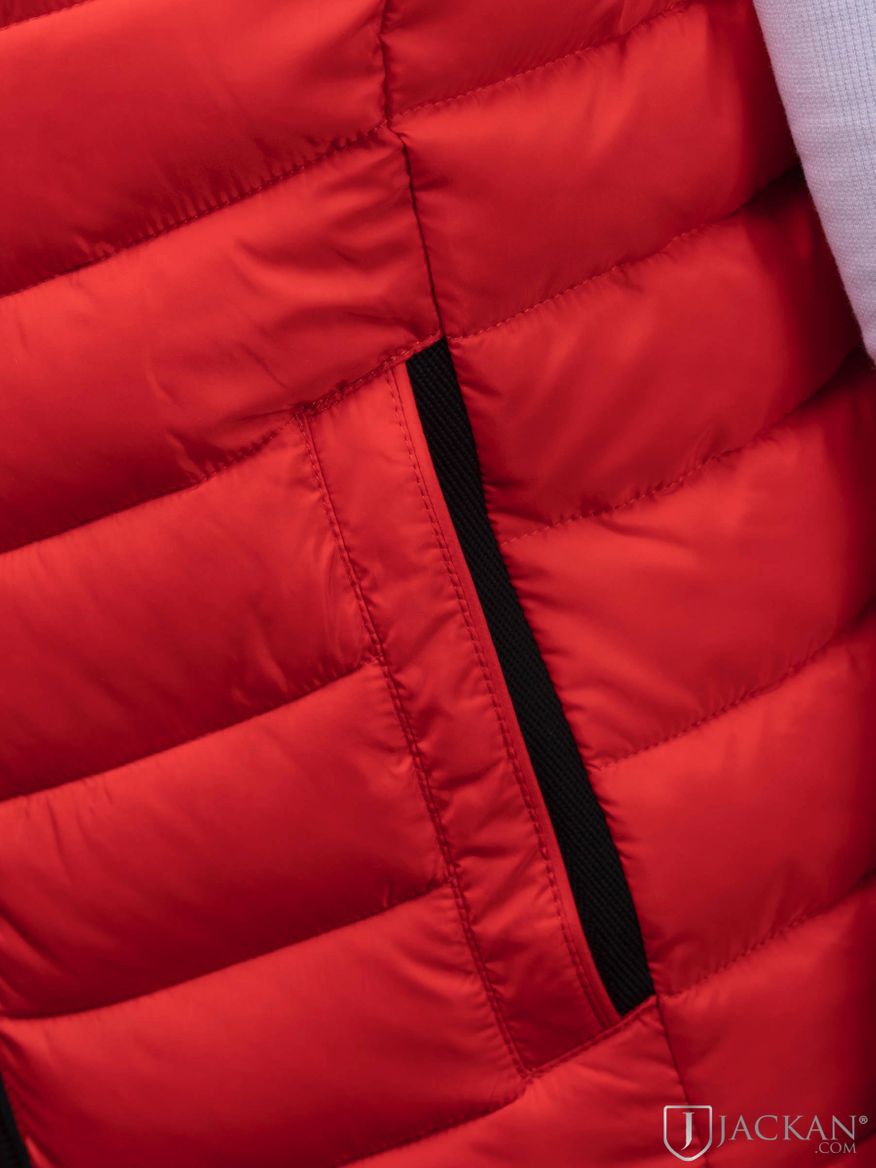 Puffer Vest i rött från National Geographic| Jackan.com