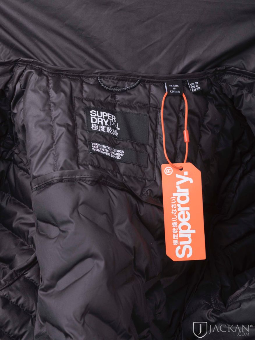 Ls Essential Radar Down i svart från Superdry | Jackan.com