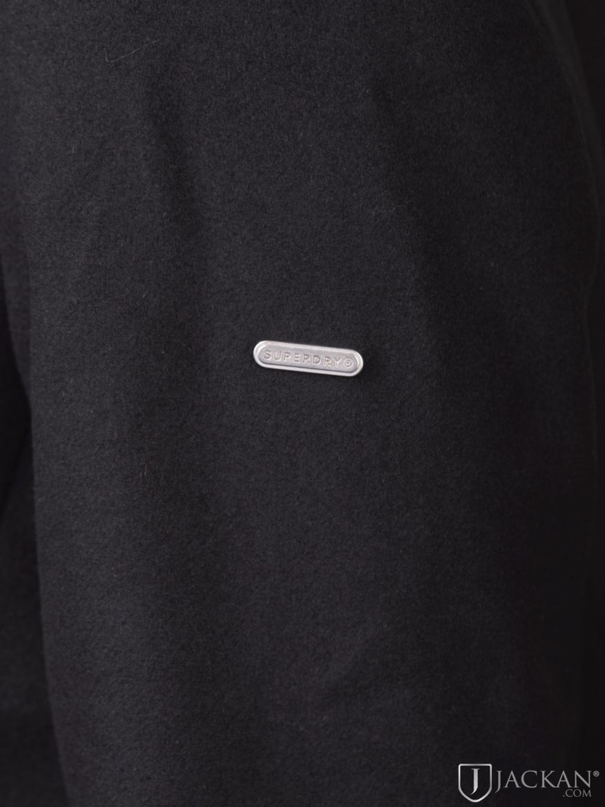 Arianna Wool Coat in schwarz von Superdry| Jackan.com