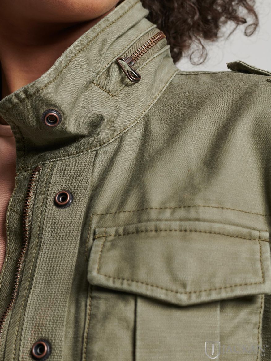 Vintage M65 Jacke in grün von Superdry | Jackan.com
