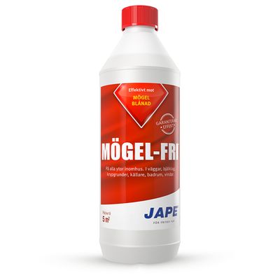 Ta bort mögel inomhus med Mögel-Fri - Effektivt och skonsamt