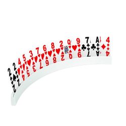 Spelkortshållare 17-50 cm, delbar