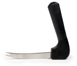 kniv vinklat handtag svart